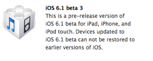   - iOS 6.1