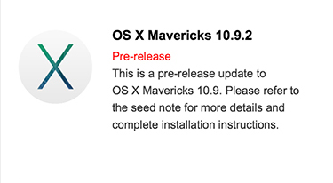 Apple   - OS X 10.9.2 