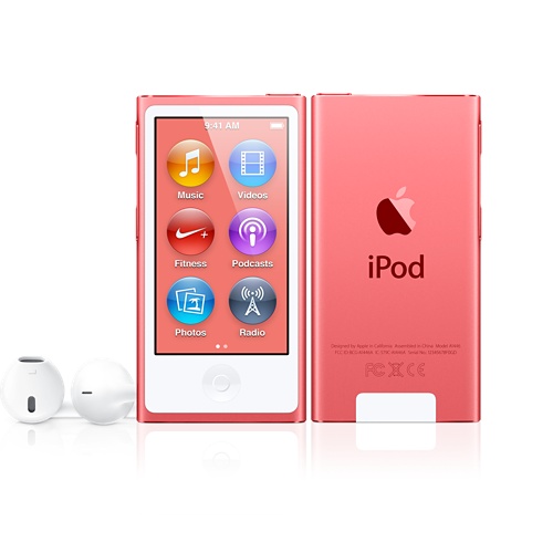 Плеер Apple iPod nano 7 16GB - Pink [MD475QB/A] 
