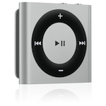 Apple iPod shuffle 4 - 2GB - Silver 