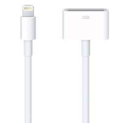 - Apple Lightning to 30-pin Adapter (0.2 m) 