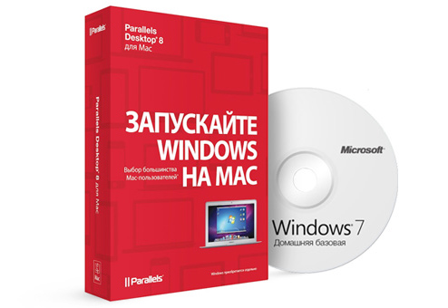 Parallels Desktop 8 для Mac + Windows 7 Bundle