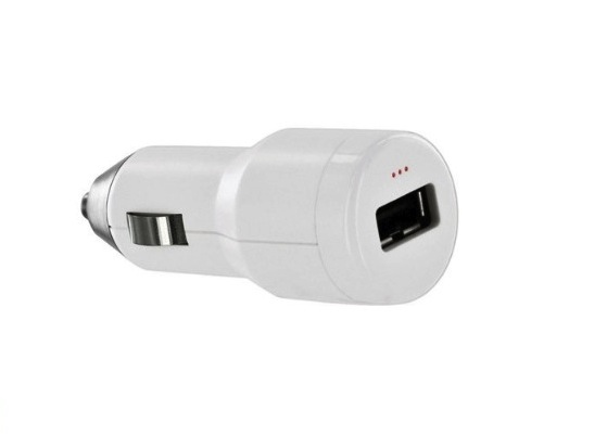 Автомобильное зярядное устройство для iPhone 4/4s Artwizz CarPlug (белый)