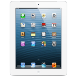 Apple iPad 4 Wi-Fi + Cellular 64GB - White - MD527